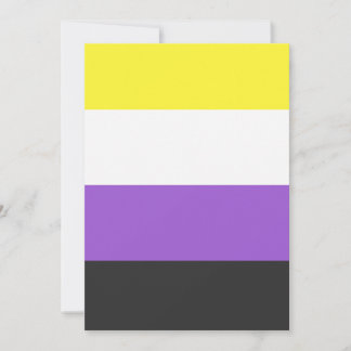 NonBinary Flag Kaart