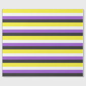 Nonbinary Pride Flag Cadeaupapier (Vlak)