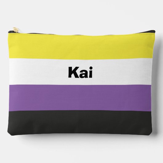 Nonbinary Pride Flag Name of Monogram Etui (Voorkant)
