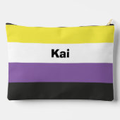 Nonbinary Pride Flag Name of Monogram Etui (Achterkant)