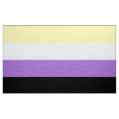 Nonbinary Pride Flag Stof (Yard (91,4 cm))