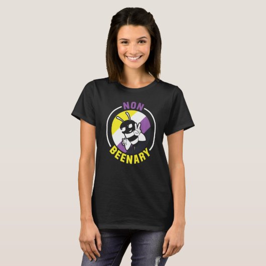 Nonbinary Pride Gendervloeide Gender Rights Non Bi T-shirt (Voorkant volledig)