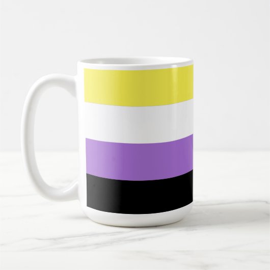 Nonbinary Pride Koffiemok (Links)