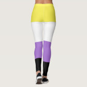 Nonbinary Pride Leggings (Achterkant)