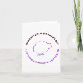 Noncustodial Mother's Day Card Kaart (Voorkant)