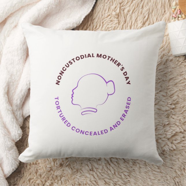 Noncustodial Mother's Day Pillow Kussen (Deken)
