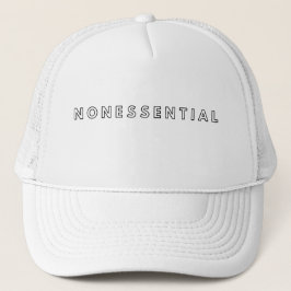 NonEssentiële Trucker Hat Trucker Pet