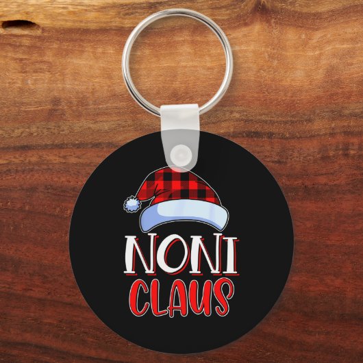 Noni Claus Santa Family Matching Christmas Pajamas Sleutelhanger (Voorkant)