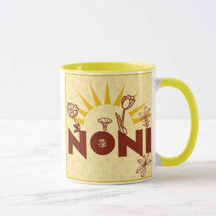 Noni Sunburst Yellow Italy Mok Cup