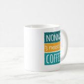 Nonna a besoin de café Mug (Devant droit)