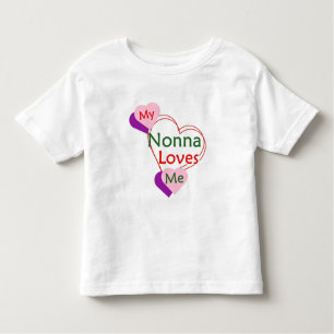 Nonna aime moi T-shirt Toddler ou bébé