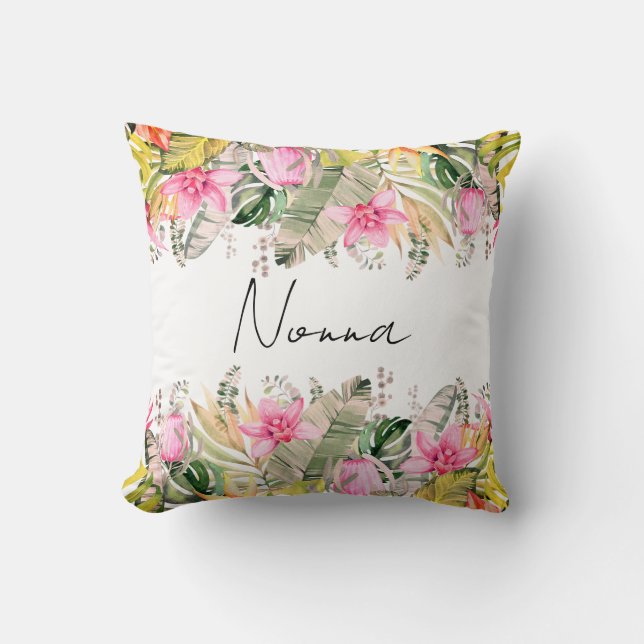 Nonna Floral Coussin (Recto)