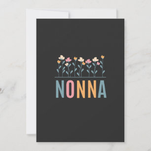 Nonna Floral Feestdagenkaart