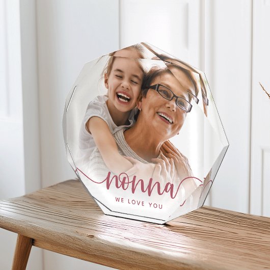 Nonna Grandma Script Overlay Fotoblokken