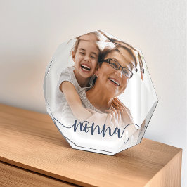 Nonna Grandma Script Overlay Fotoblokken