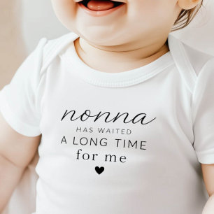 Nonna heeft Baby Bodysuit cadeau gewacht