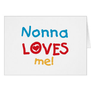 Nonna houdt van me T-shirts en cadeautjes