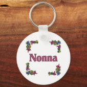 Nonna (Italiaanse grootmoeder) Sleutelhanger (Voorkant)