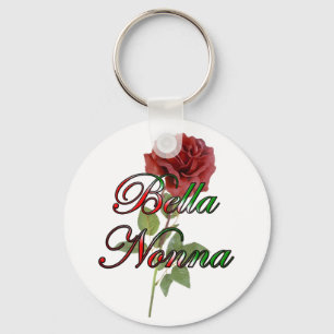 Nonna (mooie Italiaanse grootmoeder) Sleutelhanger
