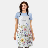 Nonna Pink Floral Schort (Gedragen)