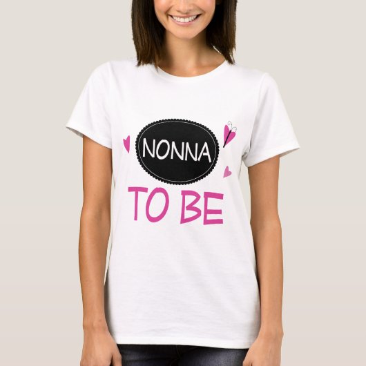 Nonna te zijn t-shirt (Voorkant)