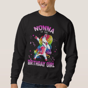 Nonna van de Birthday Party Gifts Girl Dabbing Uni Trui