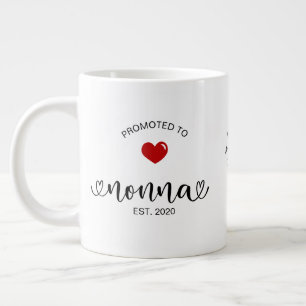 Nonna Vastgestelde Nieuwe Oma Cadeau Extra Grote Beker
