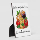 Nonna's keukenplaque fotoplaat (Zijkant)