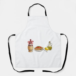 Nonna's Kitchen Coquette Esthetiek - Italiaanse Zo Schort