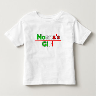 Nonna's meisje peuter T-shirt te matchen met Nonna