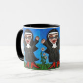 Nonne géniale heureuse de Preachin - tasse (Devant gauche)