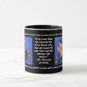 Nonne vilaine de vol - tasse de citations (Centre)