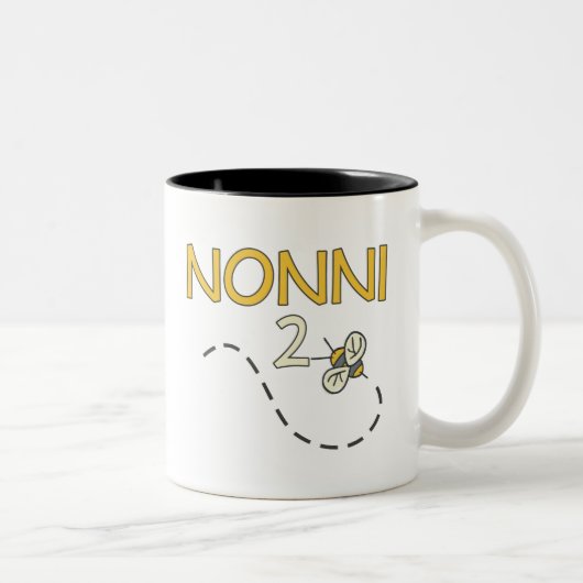 Nonni 2 Bee Tweekleurige Koffiemok (Rechts)