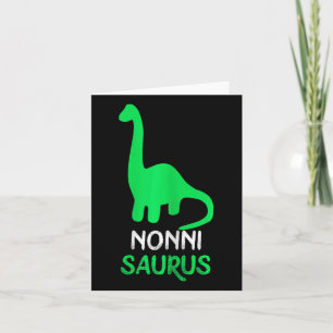 Nonni-saurus Grappige Dino Dinosaurus Nonnisaurus Kaart