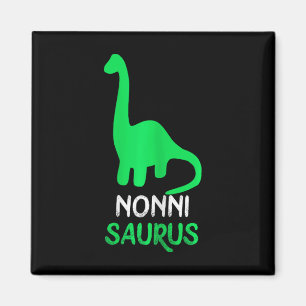 Nonni-saurus Grappige Dino Dinosaurus Nonnisaurus  Magneet