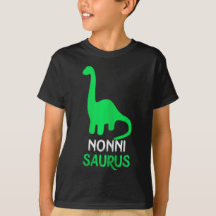 Nonni-saurus Grappige Dino Dinosaurus Nonnisaurus T-shirt