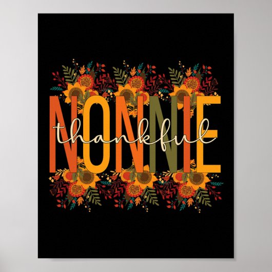Nonnie Grootmoeder Thanksgiving Nonnie Grootmoeder Poster (Voorkant)