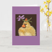 Nonnie la carte cardinale (Fleur jaune)