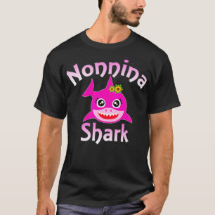 Nonnina Shark Italy Granny Grandma Funny T-shirt