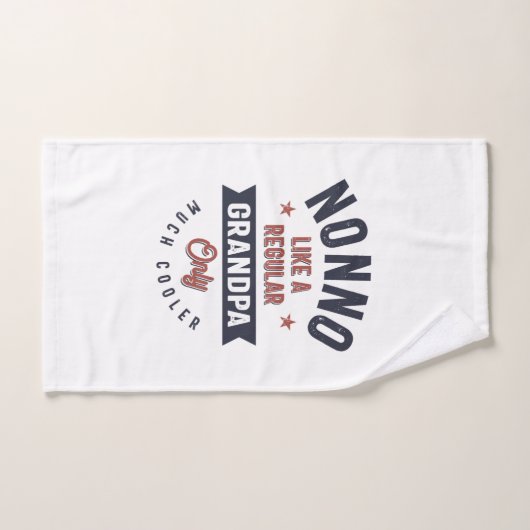 Nonno als een gewone opa slechts veel koeler handdoek (Handdoek)