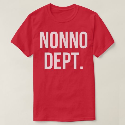 Nonno Dept T-shirt (Design voorkant)