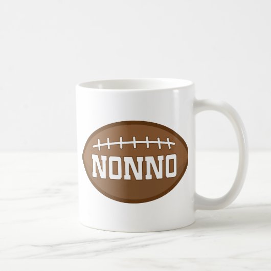 Nonno Football Gift Koffiemok (Rechts)