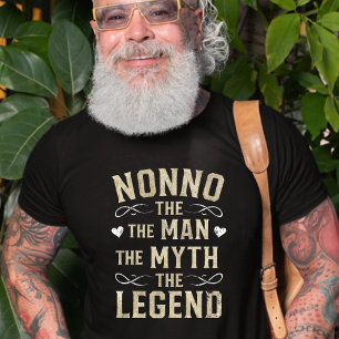 NONNO  Het Man De mythe De legende Vaderdag T-shirt