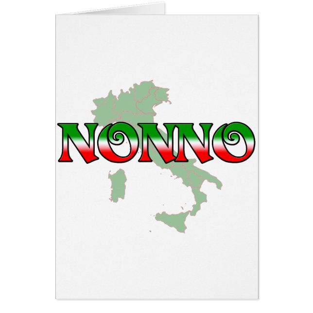 Nonno (Italiaanse grootvader) (Voorkant)