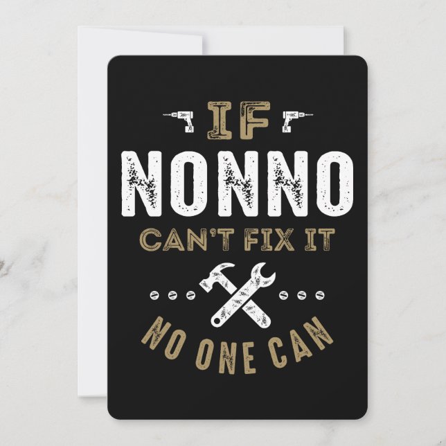 Nonno kan het herstellen (Voorkant)