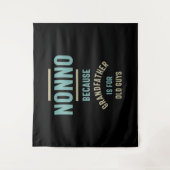 Nonno omdat grootvader voor oude jongens is wandkleed (Voorkant)