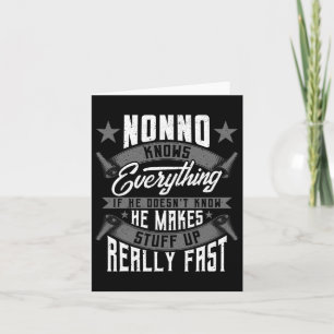 Nonno weet alles grappig nonno vaders dag gif kaart