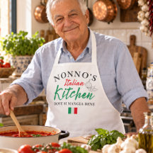 Nonno's Italiaanse Keuken Schort - Dove Si Mangia