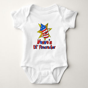 Nonno's kleine Firecracker Romper