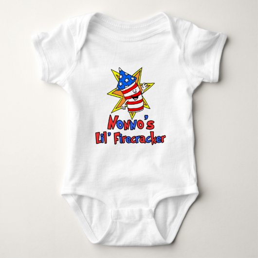 Nonno's kleine Firecracker Romper (Voorkant)